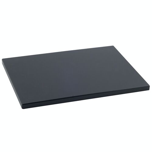 Metaltex - Tabla Profesional Cocina  38x28x1.5 Color Negro. Polietileno