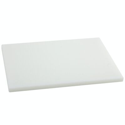 Metaltex - Professional Kitchen Table 38x28x1.5 White Color. Polyethylene