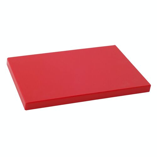 Metaltex - Tabla Profesional Cocina  33x23x2 Color Rojo. Polietileno