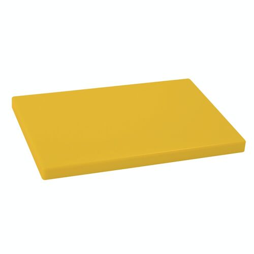 Metaltex - Tabla Profesional Cocina  33x23x2 Color Amarillo. Polietileno