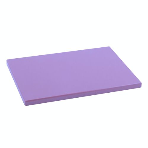 Metaltex - Tabla Profesional Cocina  33x23x1.5 Color Lavanda. Polietileno