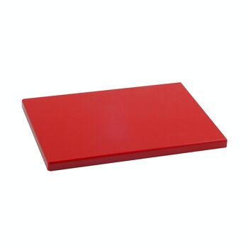 Metaltex - Table de Cuisine Professionnelle 29x20x1.5 Couleur Rouge. Polyéthylène