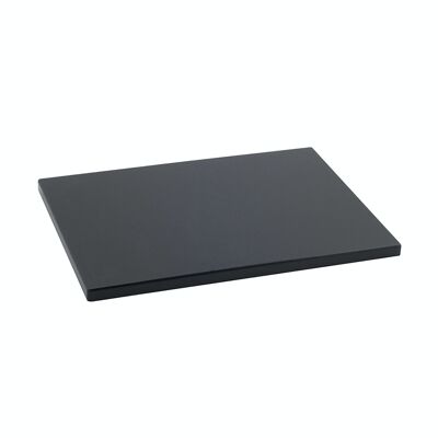 Metaltex - Tagliere da Cucina Professionale 29x20x1,5 Colore Nero. Polietilene