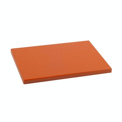 Metaltex - Tabla Profesional Cocina  29x20x1.5 Color Mandarina. Polietileno