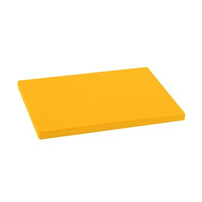 Metaltex - Tabla Profesional Cocina  29x20x1.5 Color Amarillo. Polietileno