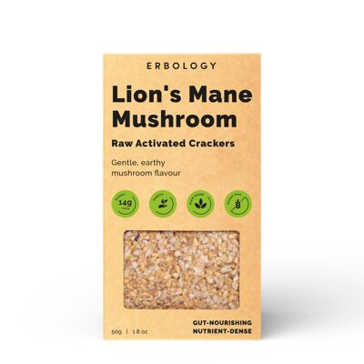 Lion's Mane Mushroom Crackers