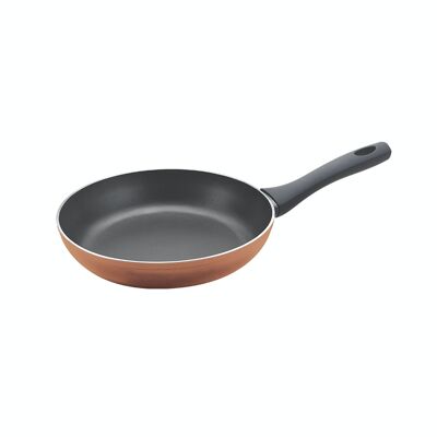 Metaltex Padella Alluminio Antiaderente Forgiato Linea NATIVA COPPER 22 cm Priva di PFOA e BPA