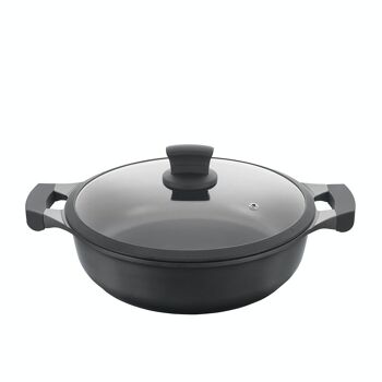 Metaltex Low Line Casserole Antiadhésive XPERT 32 cm 5.5l 1