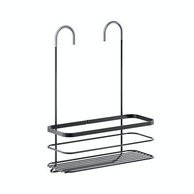 Bathroom Shelf with Hook Series ORIGIN LAVA by Metaltex. Touch-Therm® finish Color Black