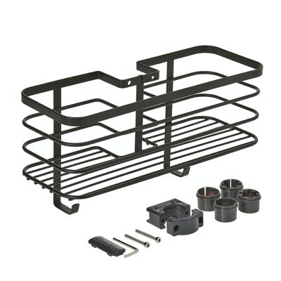 Shower basket ORIGIN LAVA Series by Metaltex. Touch-Therm® finish Color Black