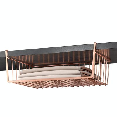 Shelf 40 cm KANGURO COPPER Series by Metaltex. Polytherm COPPER® Finish Color Copper