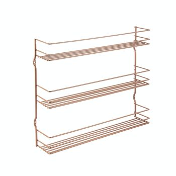 Étagère à épices 3 niveaux série PEPITO COPPER par Metaltex 2