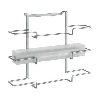 Triple Roll Hanger GALILEO Series by Metaltex. Polytherm® Finish Color Silver