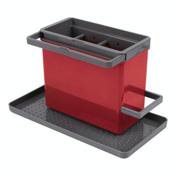 Organisateur d'évier TIDYTEX RED par Metaltex 5