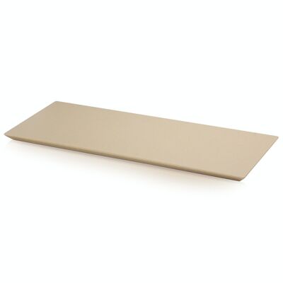 Tavolo Smussato da Cucina Professionale Linea CUT&SERVER di Metaltex 50x20x1,5 Colore Sabbia. Polietilene