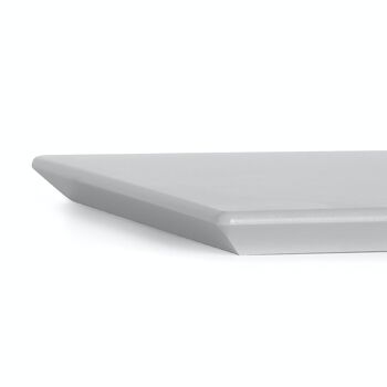 Table biseautée de cuisine professionnelle Ligne CUT&SERVER de Metaltex 30x30x1.5 Couleur granit. Polyéthylène 3