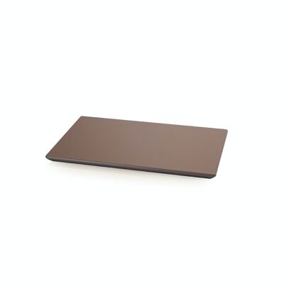 Tavolo Smussato da Cucina Professionale Linea CUT&SERVER di Metaltex 30x20x1,5 Colore Marrone. Polietilene