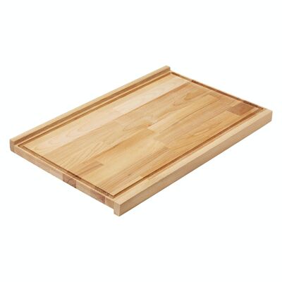 Metaltex Reversible Cutting Board in Beech Wood 55x35x2 cm