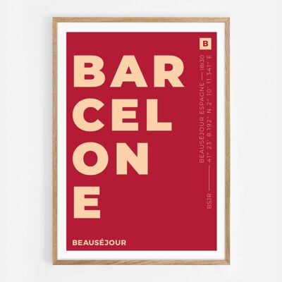 Barcelona Plakat