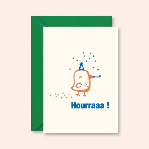 Carte postale Hourraaa !
