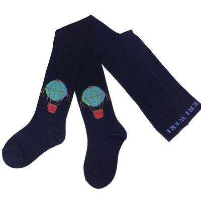 Collant in Cotone per Bambini >>Marine<<Palloncino
