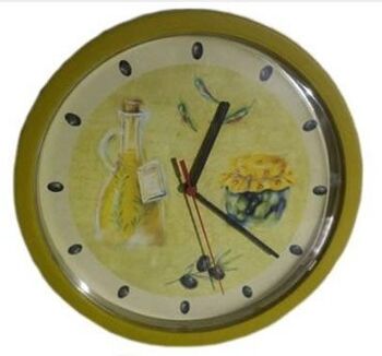 HORLOGE MURALE DE CUISINE AVEC DESIGN ITA-016-061