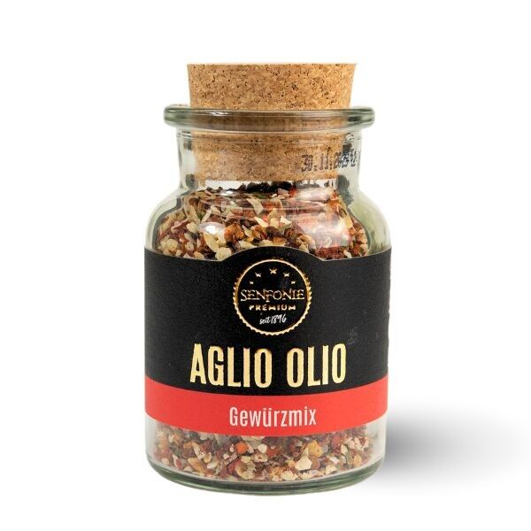 Aglio e Olio Premium Seasoning – Garlic, Chili & Parsley (85g Jar)