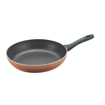 Metaltex Padella Alluminio Antiaderente Forgiato Linea NATIVA COPPER 28 cm Priva di PFOA e BPA