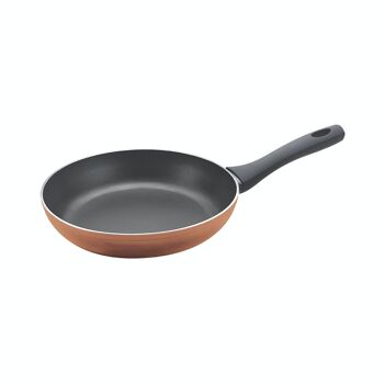 Poêle à frire en aluminium antiadhésive Metaltex forgée NATIVA COPPER Line 24 cm sans PFOA ni BPA 1