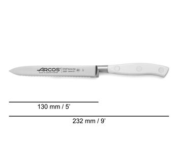 Couteau à Tomate Riviera Blanc 2