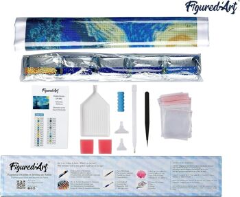 Kit de Broderie Diamant 5D - Diamond Painting DIY Lion Eclair 5