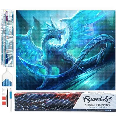 Kit de bordado de diamantes 5D - Pintura de diamantes DIY Dragón