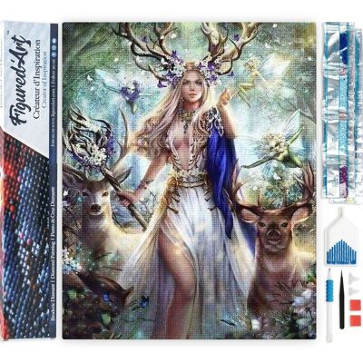 5D Diamond Embroidery Kit - Diamond Painting DIY The Reindeer Queen