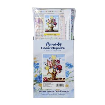 Kit de Broderie Point de Croix DIY - Van Gogh Tournesols 4