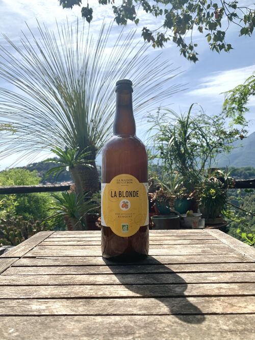 Bière Blonde au Kumquat Bio - 75 cl