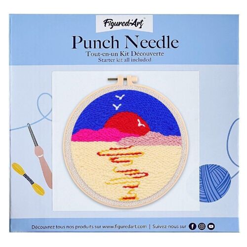 Kit Punch Needle DIY Dans le Désert