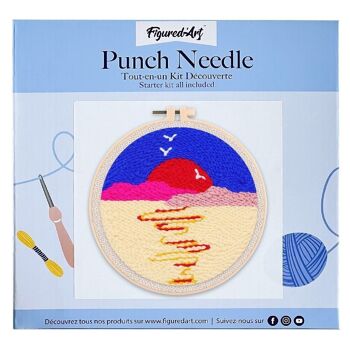 Kit Punch Needle DIY Dans le Désert 1