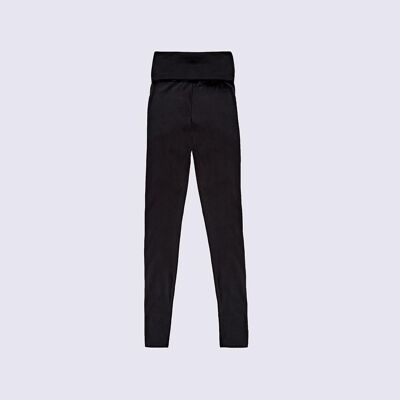 Lounge Pants Jersey Bio - Noir - Avec Poches