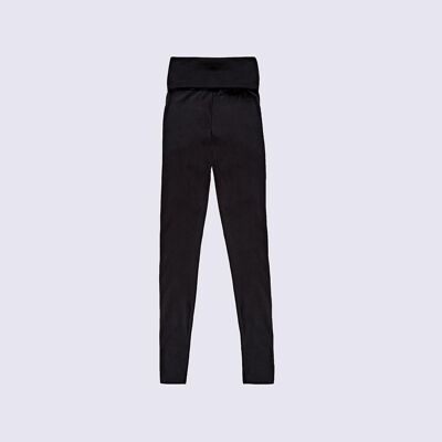 Lounge Pants Organic Jersey - Negro - Con Bolsillos