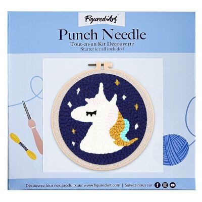 DIY Unicorn Punch Needle Kit
