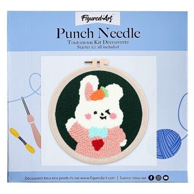 DIY Punch Needle Kit Winking Rabbit
