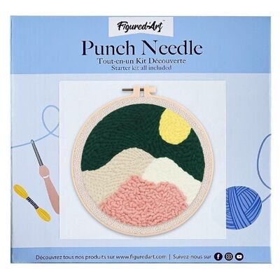 DIY Punch Needle Kit Les Deux Pics