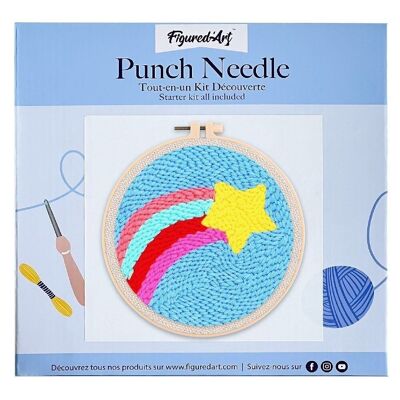 DIY Punch Needle Kit Shooting Star