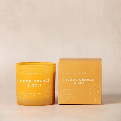 Blood Orange & Goji Scented Eco Candle
