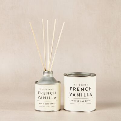 Diffusore a bastoncini alla vaniglia francese Scandi