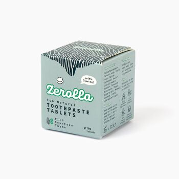 Comprimés de dentifrice naturel Zerolla Eco - Thym sauvage 4