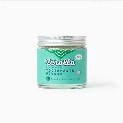 Zerolla Eco natürliches Zahnpastapulver – Double Mint