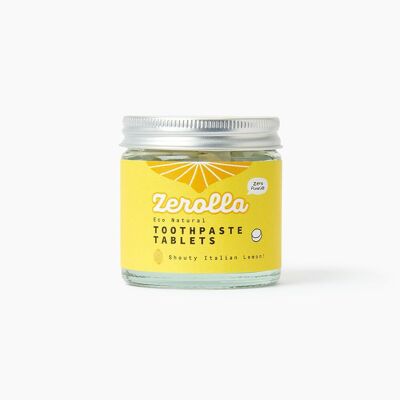 Zerolla Eco Natural Toothpaste Tablets - Italian Lemon
