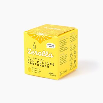 Rince-bouche à l'huile naturelle Zerolla Eco - Citron italien 4