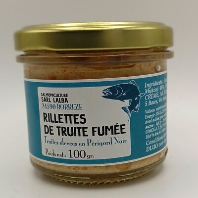 Smoked trout rillettes 100 gr